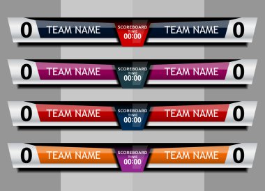 Çetele Spor Futbol ve futbol için şablon