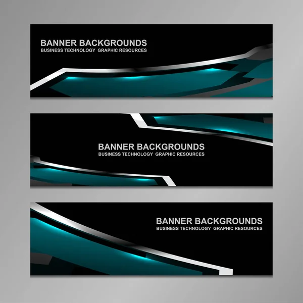 Business Banner Hintergrund — Stockvektor