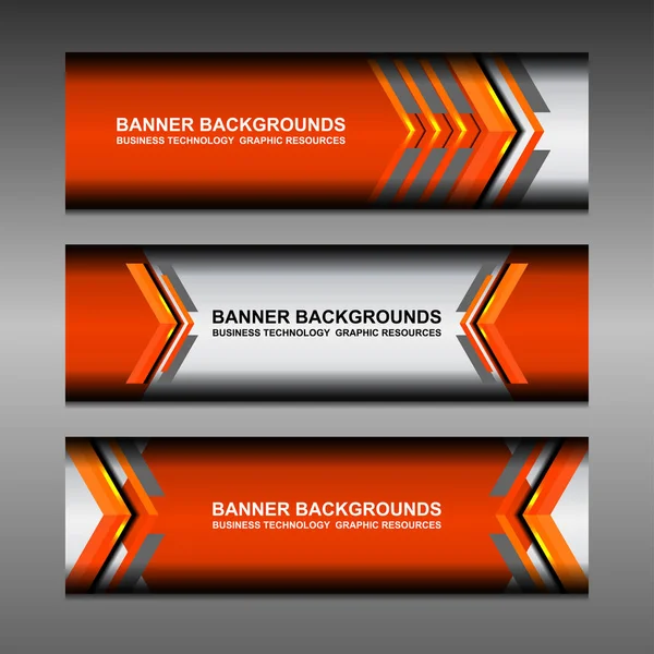 Business Banner Background — Stock Vector