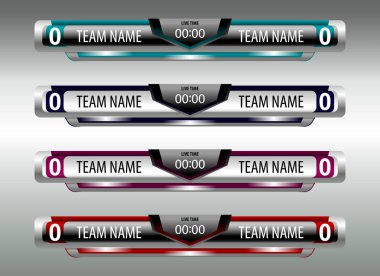 Çetele Spor Futbol ve futbol için şablon