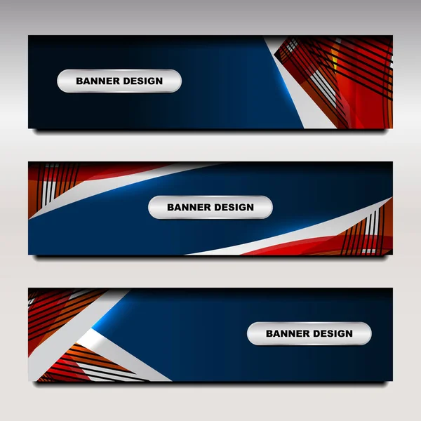 Business Banner Hintergrunddesign — Stockvektor