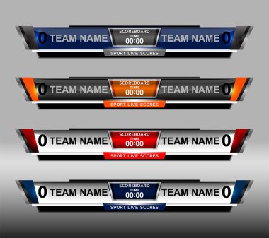 Futbol çetele şablonu