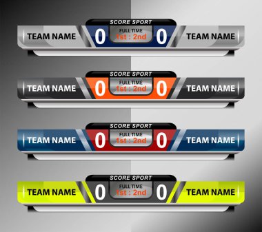 Futbol çetele şablonu