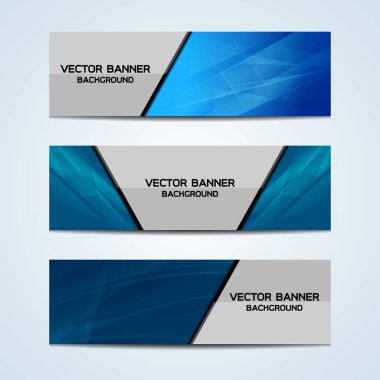 İş Banner şablon arka plan