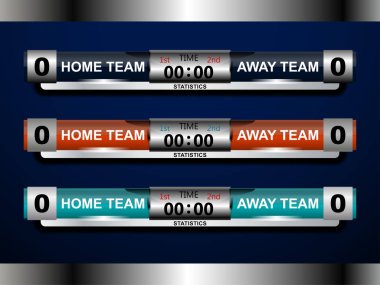 Futbol çetele şablonu