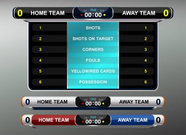 Futbol çetele şablonu