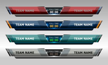 Futbol çetele yayın tasarım