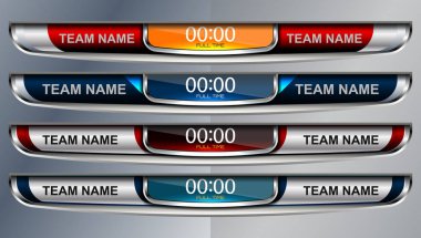 Futbol çetele yayın tasarım