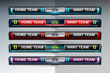 Futbol çetele yayın tasarım