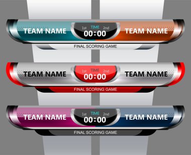 Futbol çetele yayın tasarım