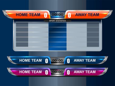 Futbol çetele yayın tasarım