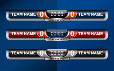 Futbol çetele yayın tasarım