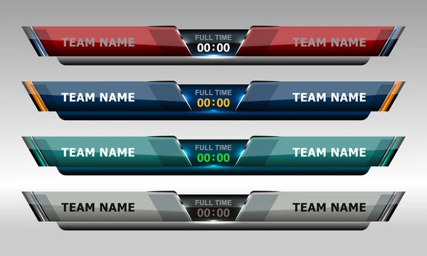 Futbol çetele yayın tasarım