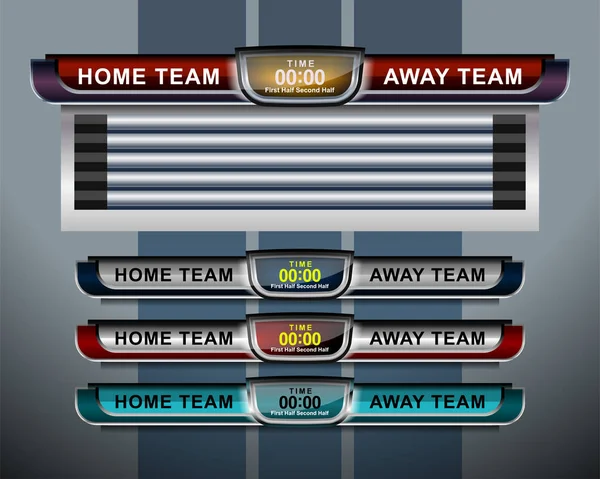 Futbol çetele yayın tasarım