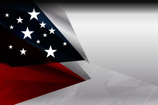 Tle amerykańską flagę USA — Wektor stockowy