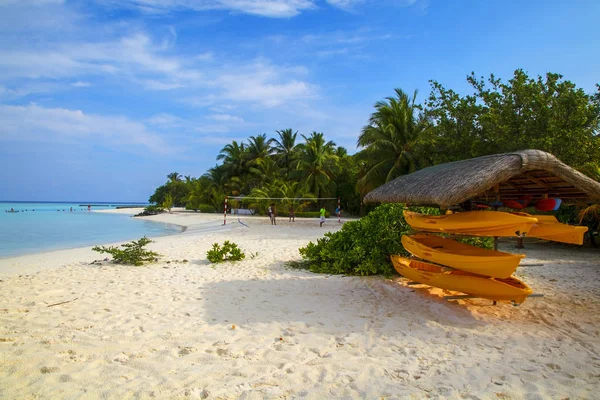 Die Malediven Paradiesische Ruhe Wunderschöne Meereslandschaft Platz Zum Entspannen — Stockfoto