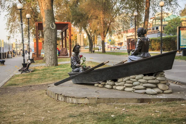 Rostov Don Russia September 2017 Sights City Embankment Don River — Stock Photo, Image