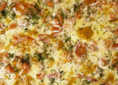 Pizza yüzeyinin arka planı