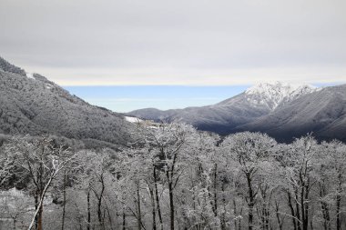Kafkas Dağları, güzel dağ manzarası