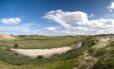 Tundranın bahar panoraması