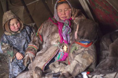 Aşırı kuzey, Yamal, Nenet halkının geçmişi, yerleşim yeri.