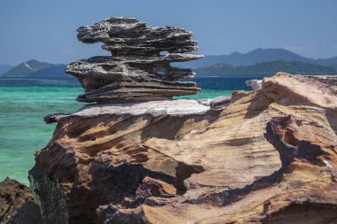 Khai Adası, Phuket ili, Tayland 'ın güneyi. 