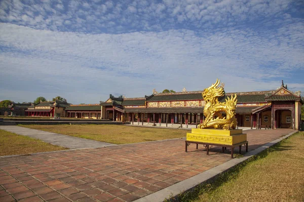 Tempel van de Generaties in Citadel van Hue — Stockfoto