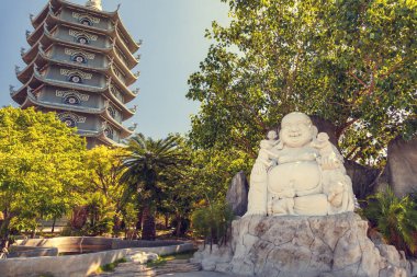Da Nang Vietnam 'daki Linh Ung Pagoda.