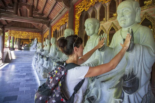 2019年6月22日 白定寺 Bai Dinh Pagoda 越南宁滨的一座大而漂亮的寺庙建筑群 — 图库照片