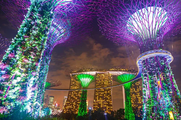 Marina Bay Singapur Septiembre 2019 Paisaje Urbano Del Edificio Negocios — Foto de Stock