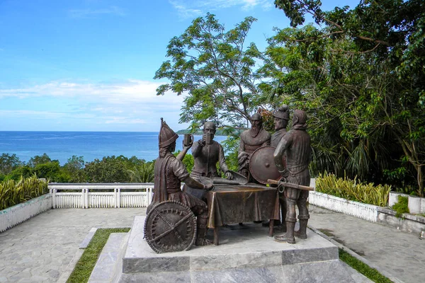 Bohol Islands Filippijnen Februari 2019 Monument Voor Het Bloedverdrag Bloed — Stockfoto