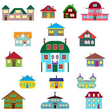  House karikatür seti