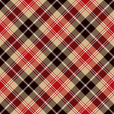 Dikişsiz ekose deseni. 