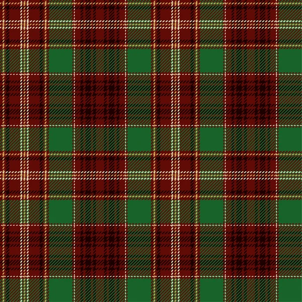 Tartan plaid fond de motif sans couture — Image vectorielle