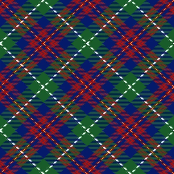 Sömlös tartan mönster. — Stock vektor