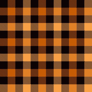 Cadılar Bayramı Tartan Seamless Modeli.