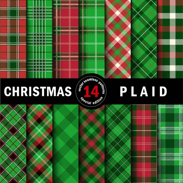 Noel Tartan Dikişsiz desen ayarla