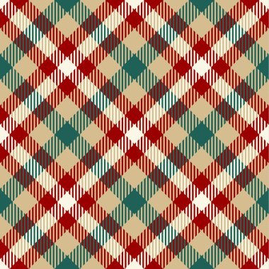Ekose tartan Dikişsiz desen arka plan