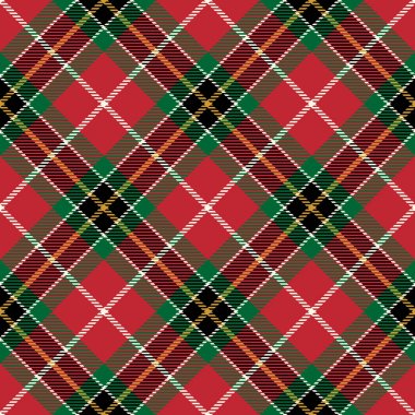 Ekose tartan Dikişsiz desen arka plan
