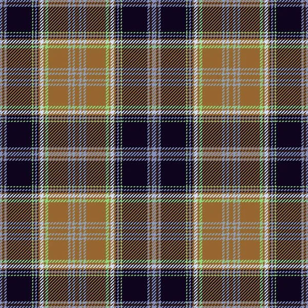 Plaid Tartan Seamless Pattern Background — Stock Vector