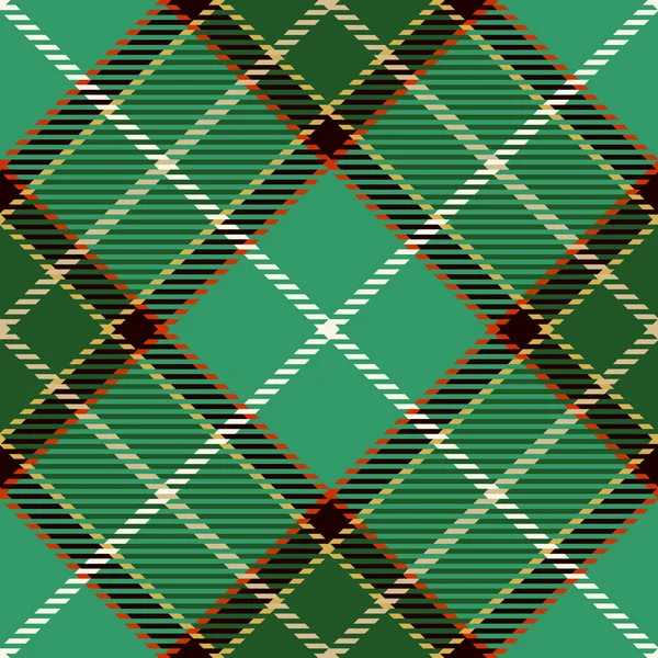 Plaid tartán sin costura patrón de fondo — Vector de stock