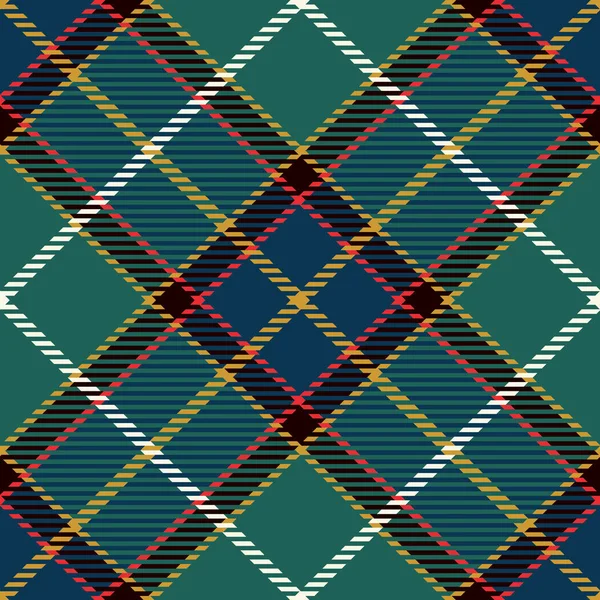 Plaid Tartan Seamless Pattern Background — Stock Vector