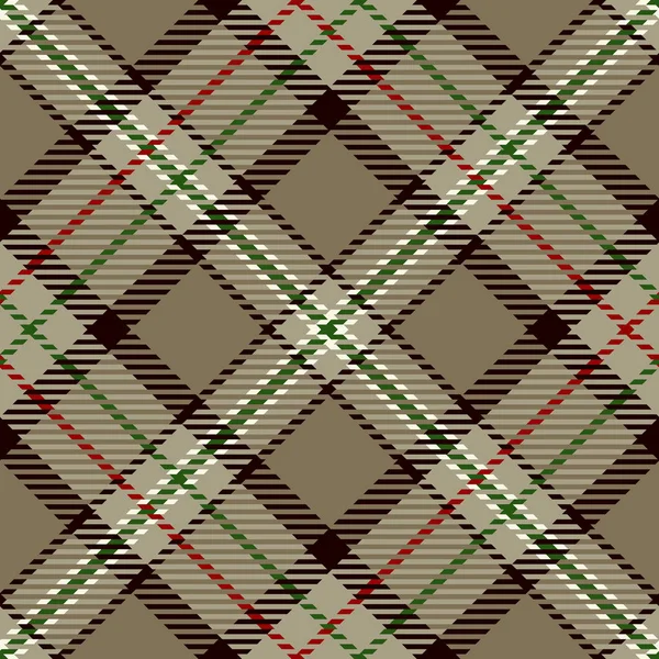 Tartan naadloze patroon achtergrond — Stockvector