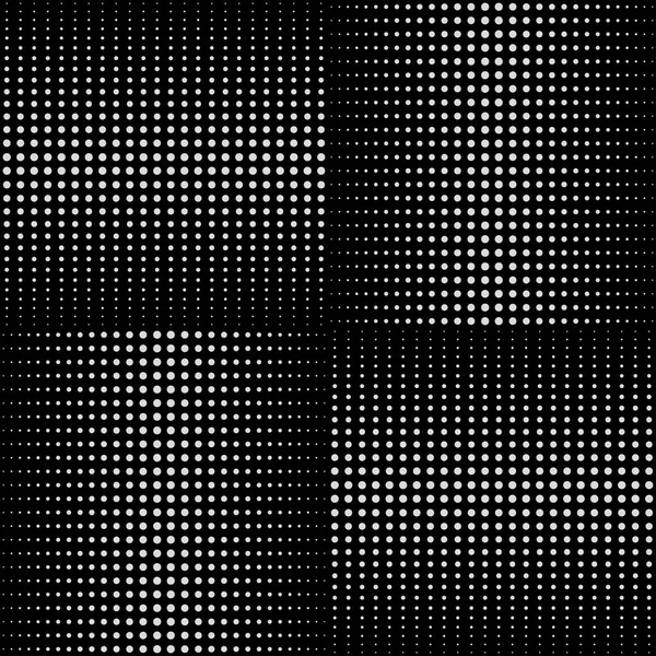Ligne pointillée motif géométrique sans couture — Image vectorielle