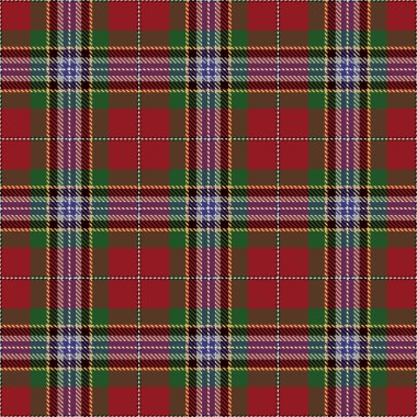 tartan Dikişsiz desen arka plan