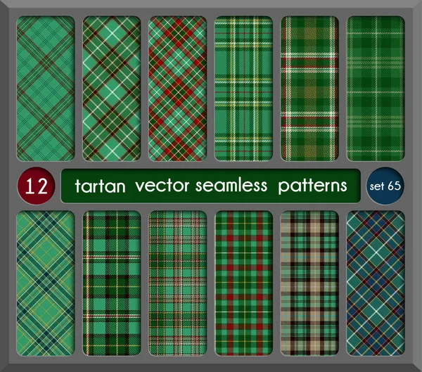 Yeşil Tartan Dikişsiz desen arka planda çalýþmasýný