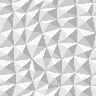 Üçgenler gri geometrik Dikişsiz desen