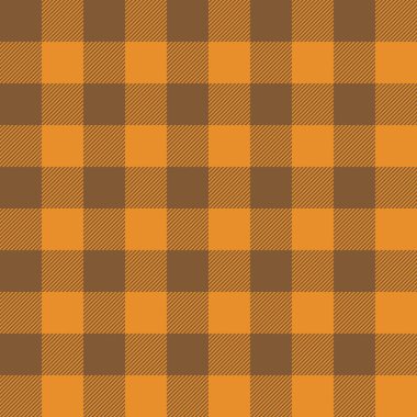 Cadılar Bayramı Tartan Seamless Modeli.