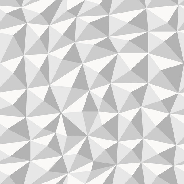 Серая геометрическая безшиповка из треугольников
