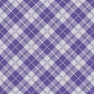Ultra Violet Tartan Seamless Modeli